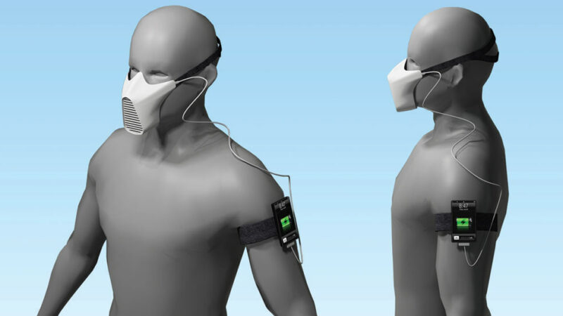 AIRE Air Mask Charger — A Breathable Charger Concept
