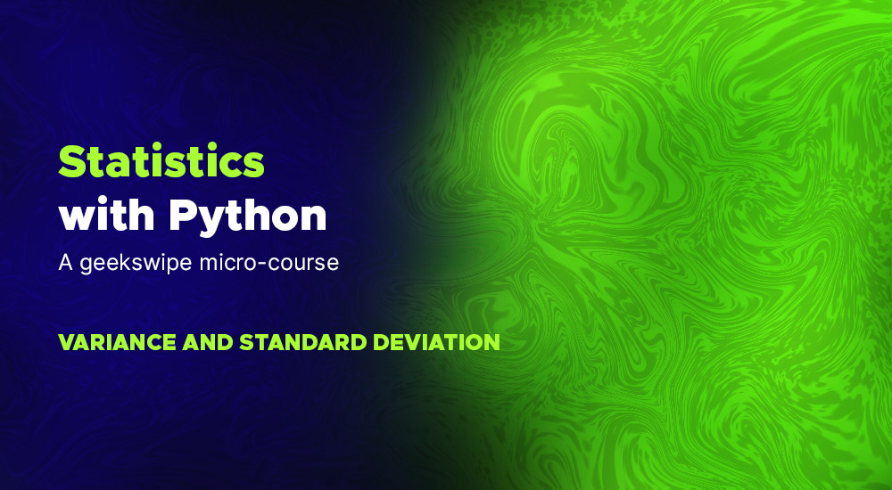 Python statistics course image.