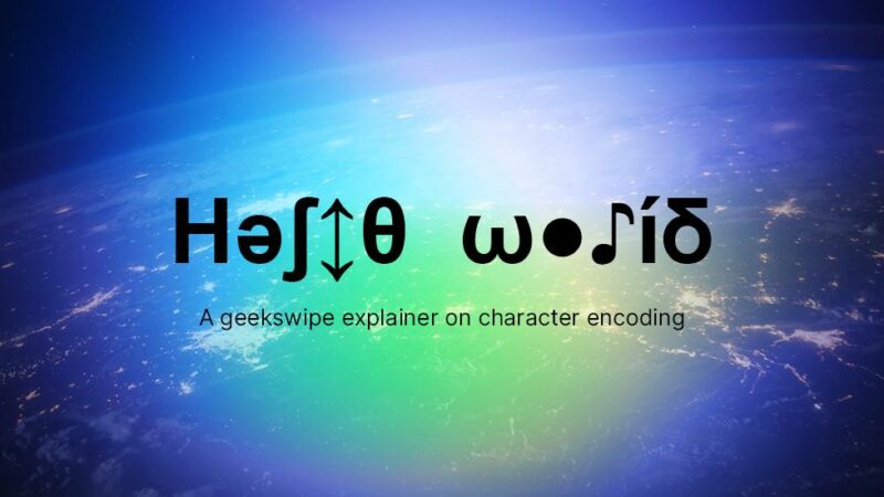 Character Encoding — A Simple Explanation