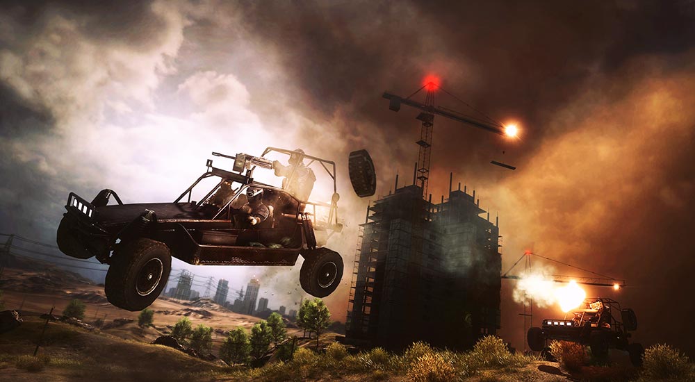 Battlefield 4 Buggy Chase