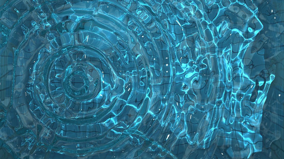 A simple fluid visualisation (simulation) of water inside a browser.