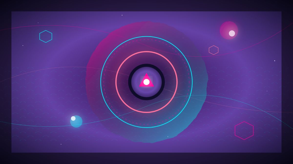 An abstract illustration of lucid dreaming with shapes for a Geekswipe article.