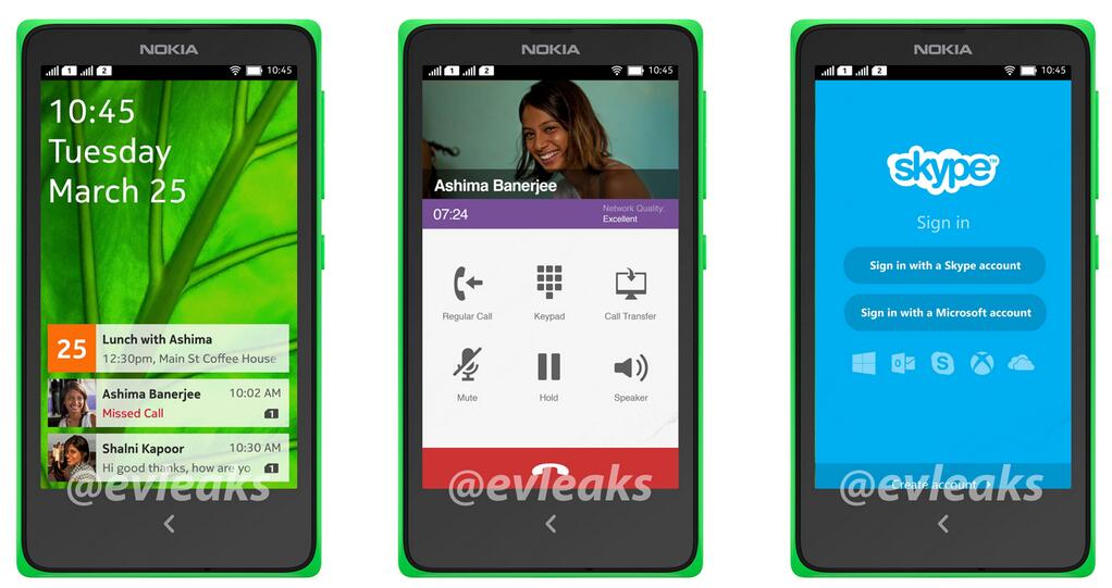 Nokia Android UI