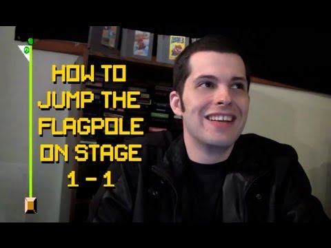 Can Mario Jump Over The Flagpole?