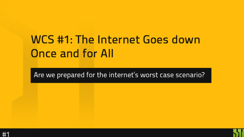 WCS – The Internet Goes down Once and for All