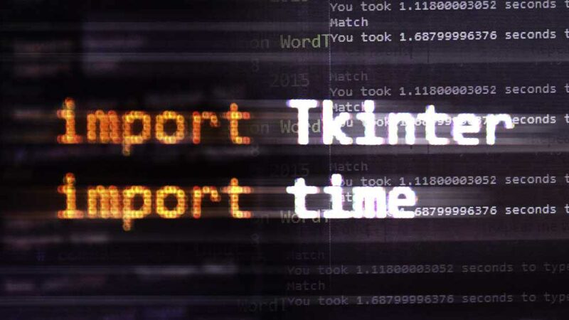 Measure the Time You Take to Type a Word Using Python