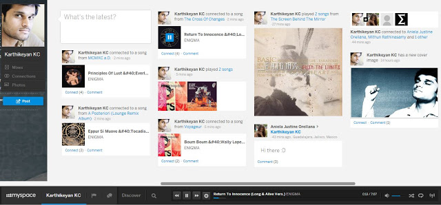 Myspace: A New Music Space - Geekswipe