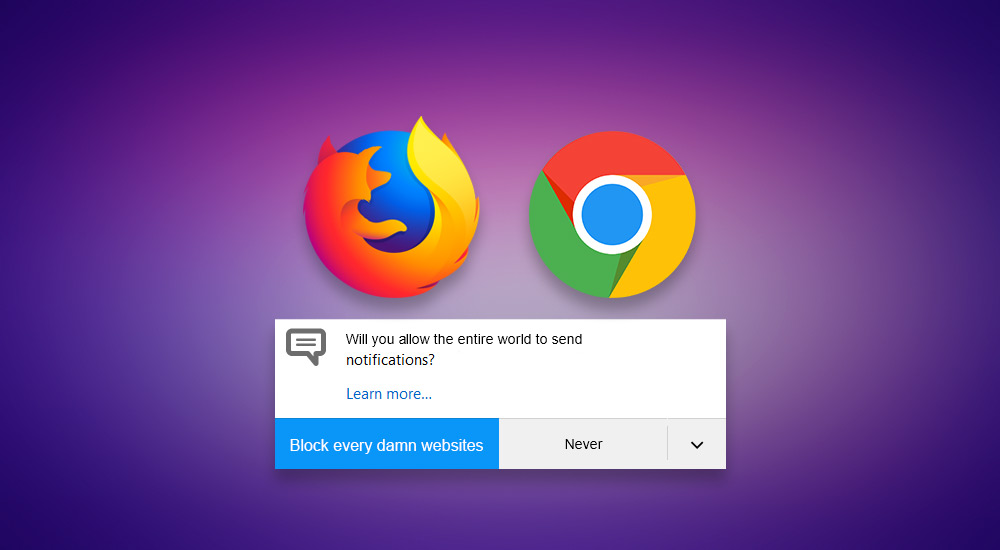 Web Push notifications in Firefox