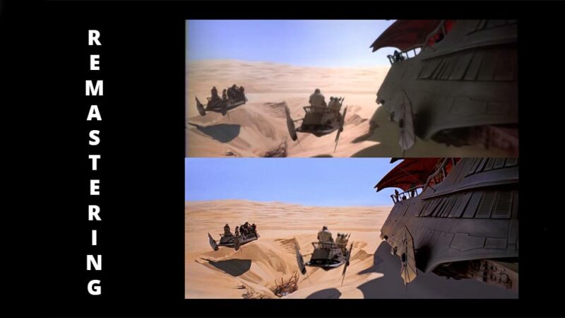 How Digital Remastering of a Film Works?