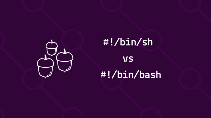 Difference between #!/bin/bash and #!/bin/sh