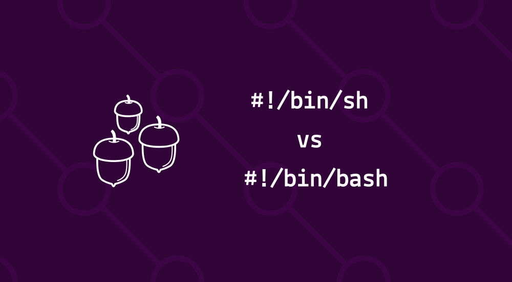 bin/bash v bin/sh in a nutshell.